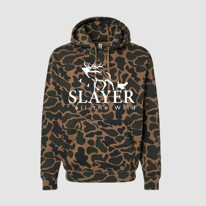 Slayer Hooded Camo Sweatshirt - Slayer Duck Calls