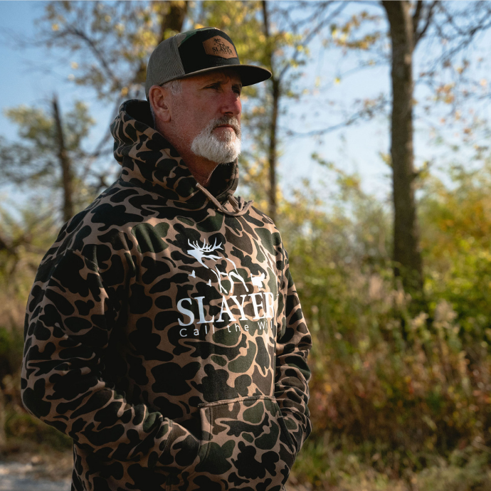 Slayer Hooded Camo Sweatshirt - Slayer Duck Calls