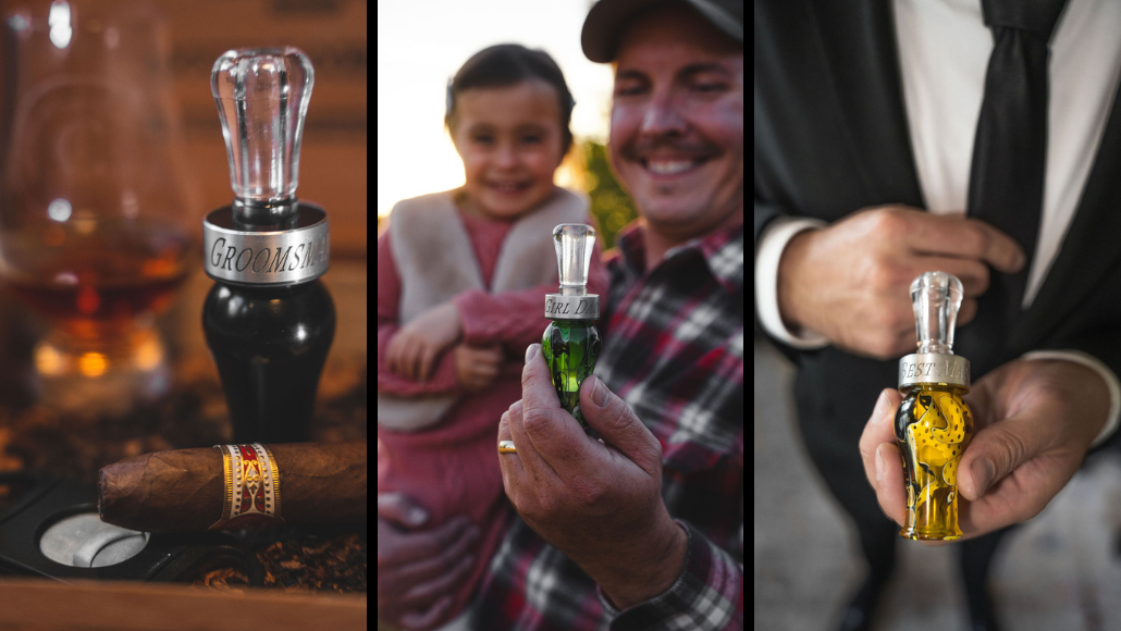 Custom engraved duck calls — personalized waterfowl gifts for hunters.