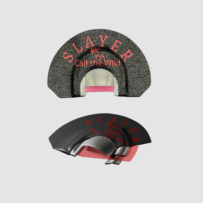Logger Elk Reed from the Clearwater Diaphragm Series, black tape, red latex