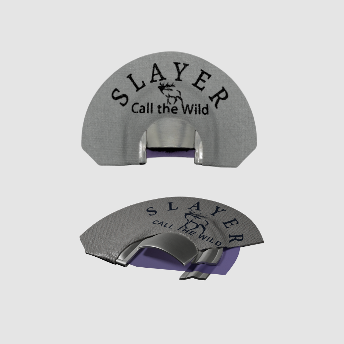 clearwater north fork elk reed by Slayer Calls, front and back