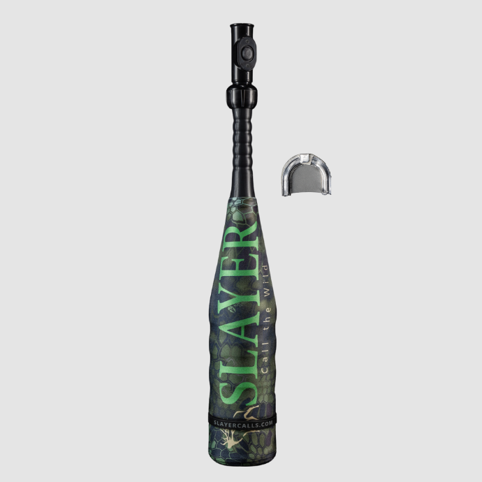 Enchantress Combo - easy-to-use cow call and attachable Swagger bugle tube with Kryptek sleeve and extra reed.