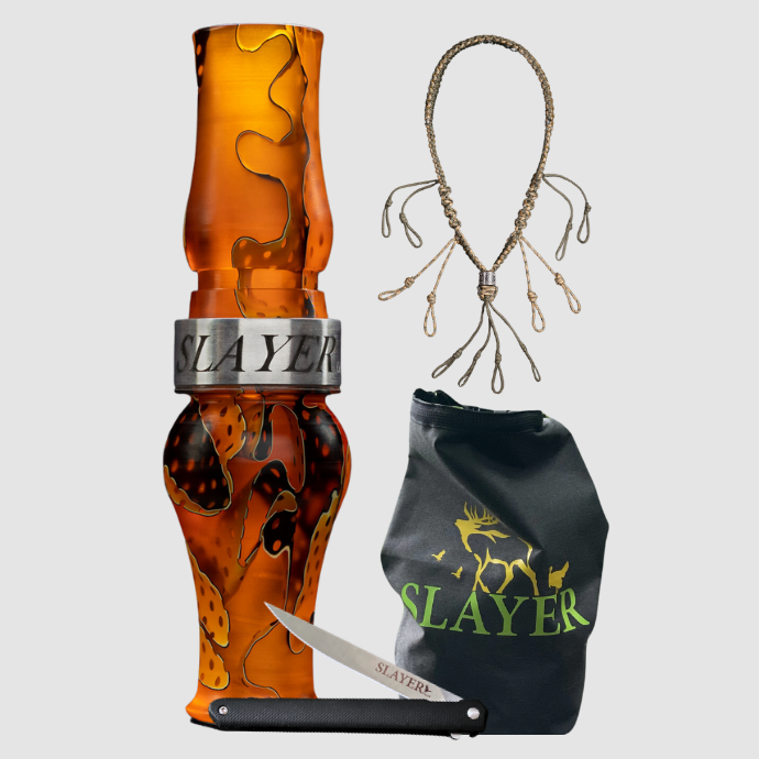 Slayer’s Prostyle duck call lanyard in camo