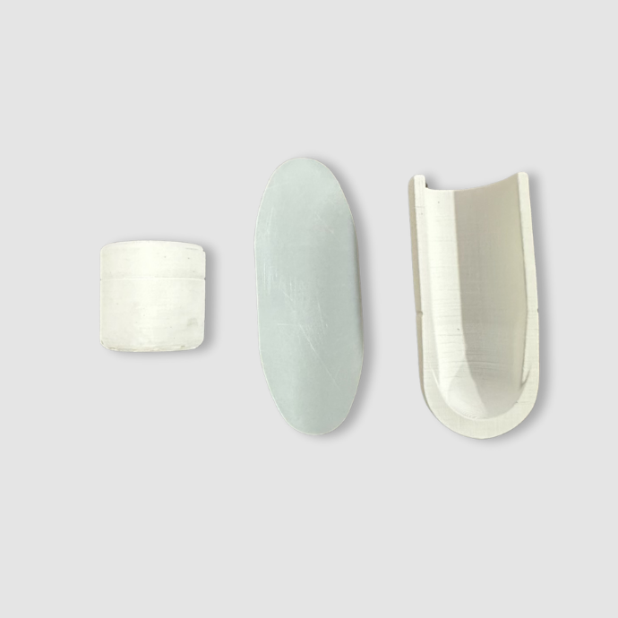 Replacement parts for Slayer's goose calls, including gut inserts and tone board components for tuning and repair.