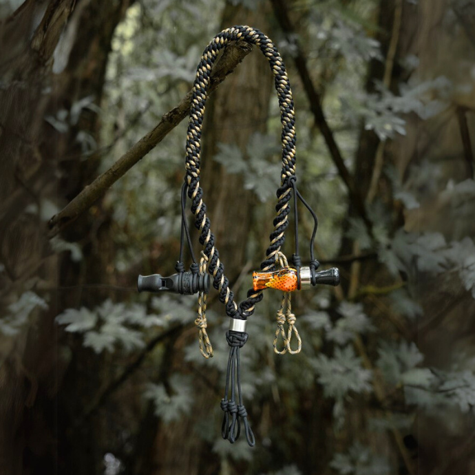 Prostyle waterfowl lanyard for duck calls and goose calls | protect your calls with this flat neck lanyard