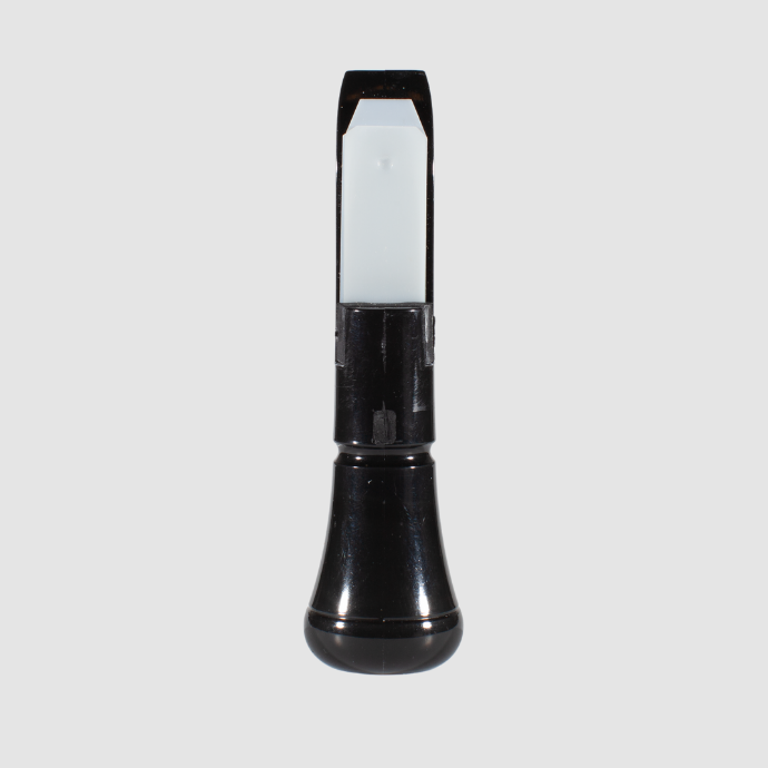 Acrylic Duck Call Inserts in Black | Created for Slayer's Ranger Double Reed duck call