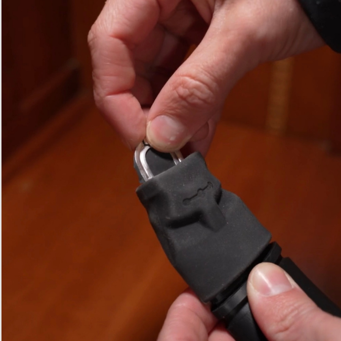 Slayer Calls Pro Team member replacing reed in the Gobbler Slayer gobble turkey call