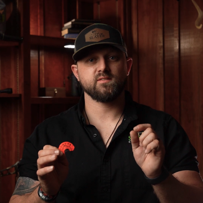 Cody McCarthy teaching how to use elk diaphragm calls in Slayer Calls’ Call the Wild subscription series — step-by-step elk calling instruction for hunters.