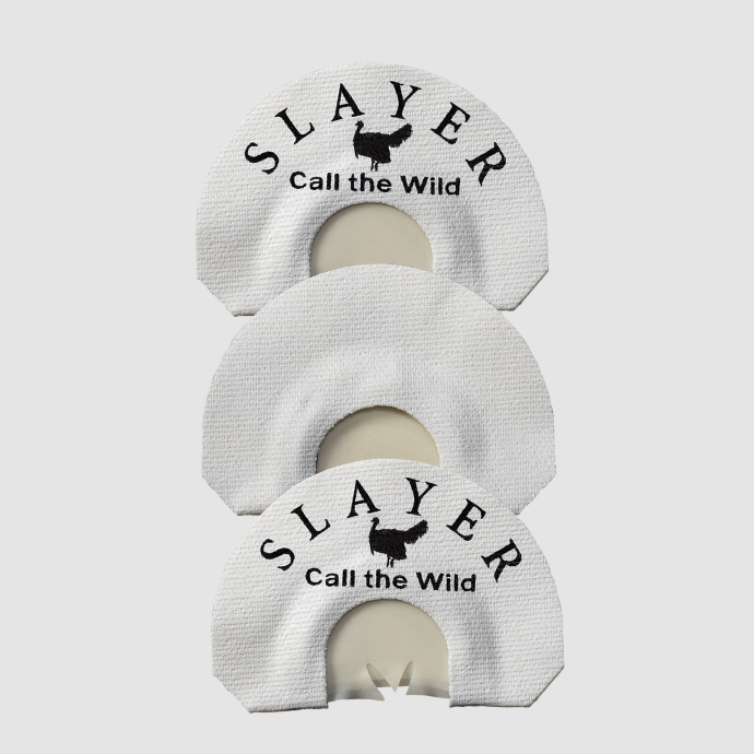 Split Triple Turkey Call from Slayer Calls | 3-Pack of Turkey Diaphragms