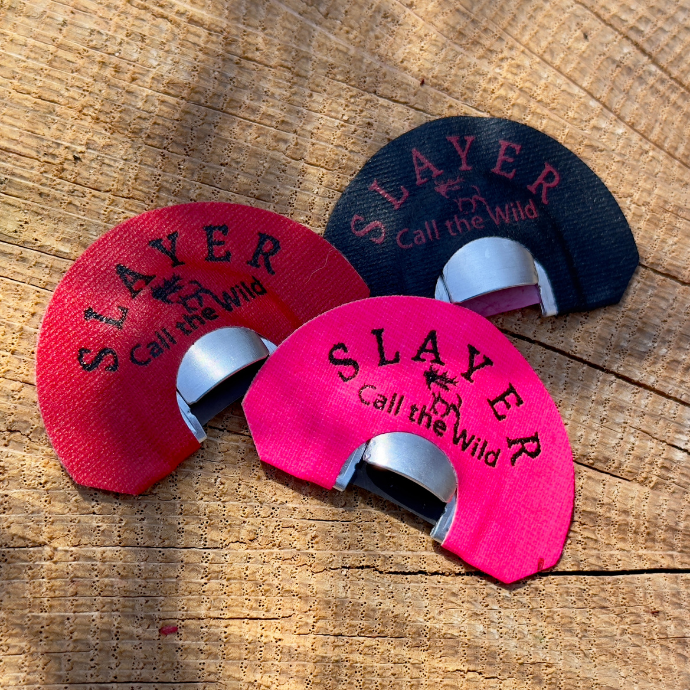 Clearwater workhorse series from Slayer Elk Calls includes the Miner elk reed, Logger diaphragm and the Isabella Creek reed