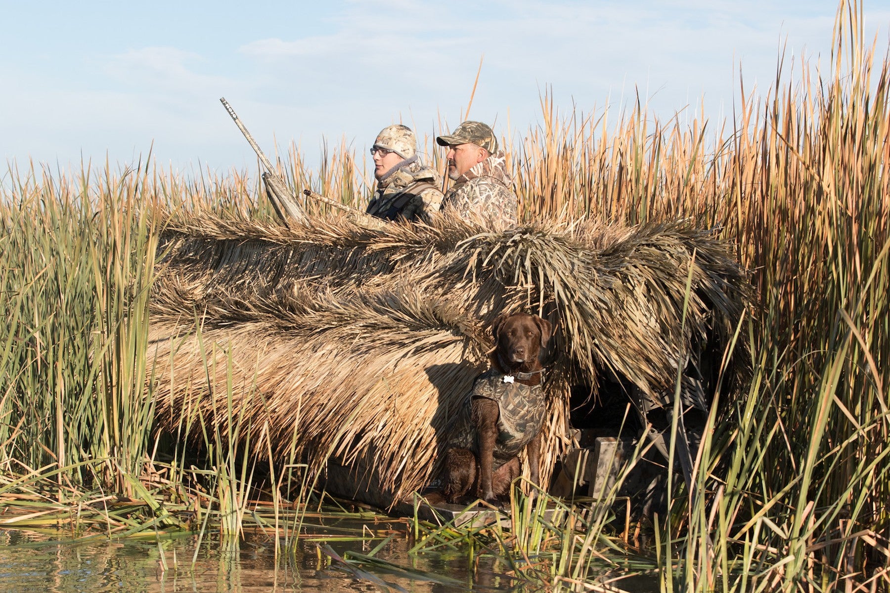 How to hide with a blind: 5 waterfowler tips for blending in better