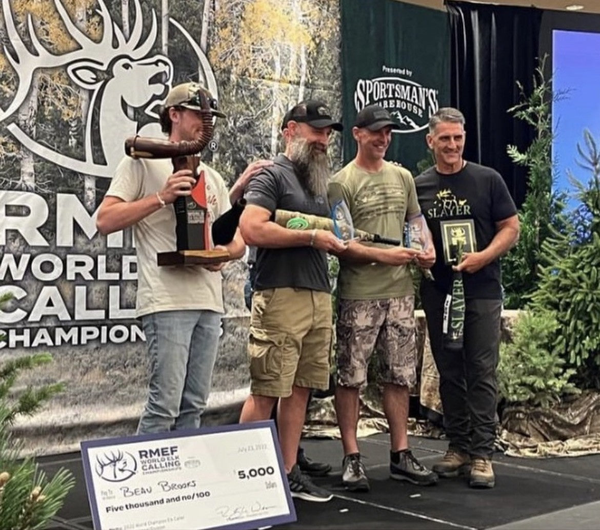 2 world elk calling champions bugle to the top with Slayer Calls' ArchAngel