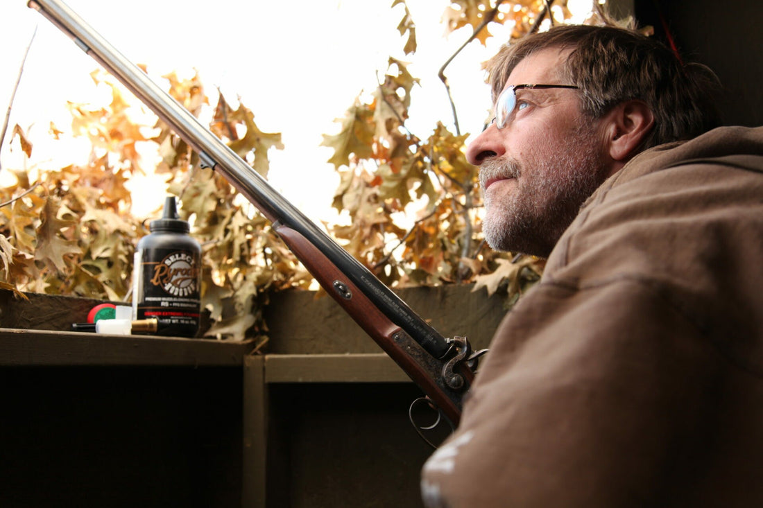 Duck hunting with a 12-gauge muzzleloader