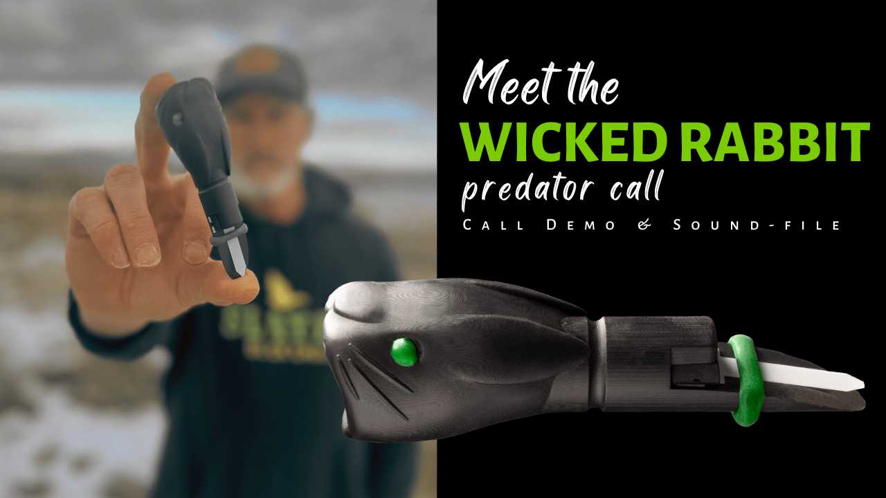 Bill, CEO of Slayer Calls holding predator call