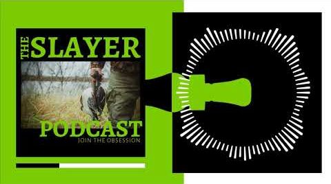 Slayer Podcast logo