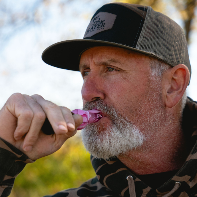 Ranger Duck Call | Acrylic | Double Reed & Single Reed Duck Calls from Slayer Calls in Yellow Jacket Mesh