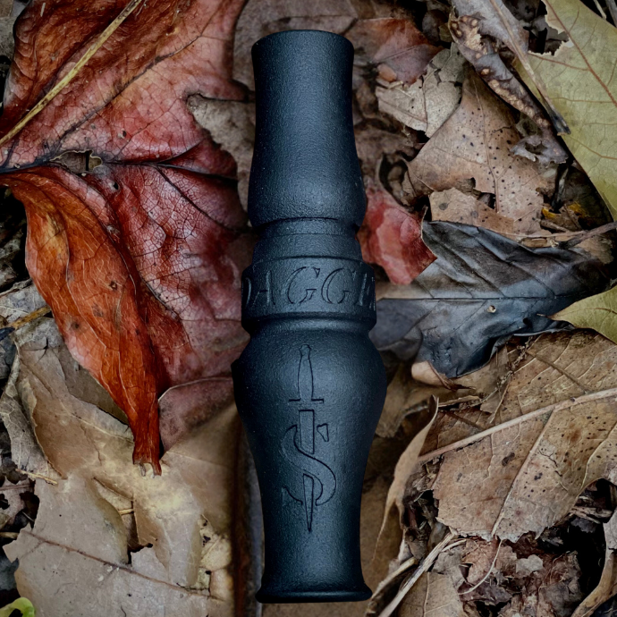Dagger Goose Call in Black, goose call for beginners