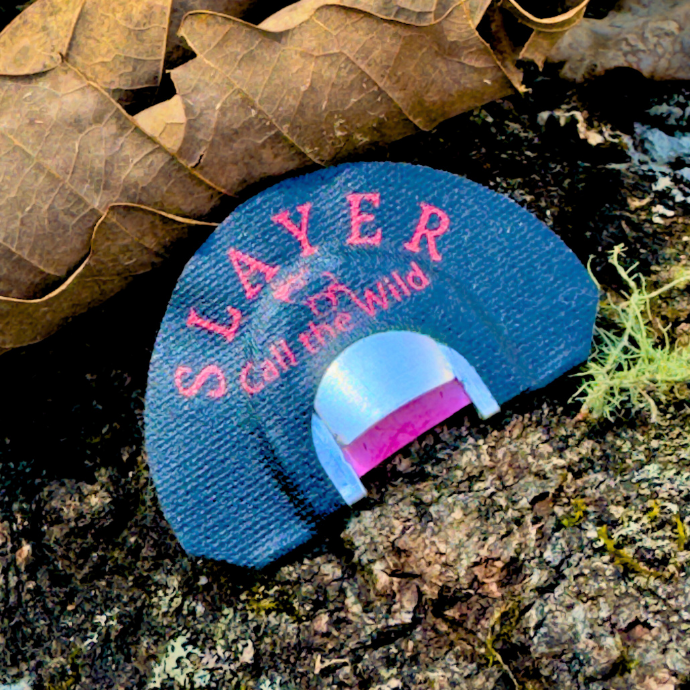 Logger Elk Reed from the Clearwater Diaphragm Series, black tape, red latex
