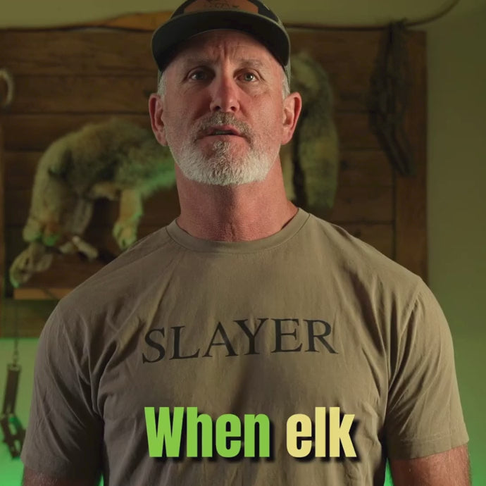 Slayer founder Bill Ayer talking about the evolution of the Enchantress push button elk call.