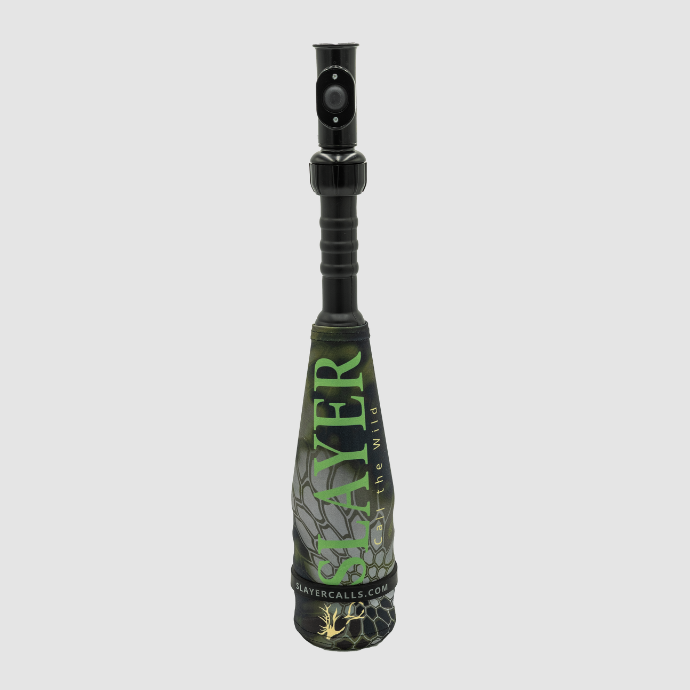 Slayer Enchanted Lil' Warrior push button elk call and sixteen inch bugle tube