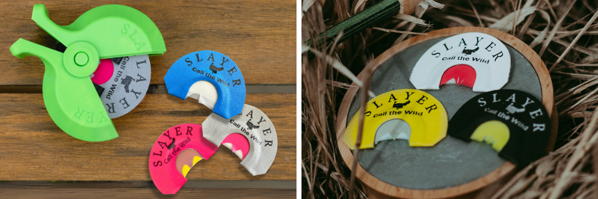Turkey bundles from Slayer Calls feature built in savings. Turkey reeds, reed holder, pot calls and more