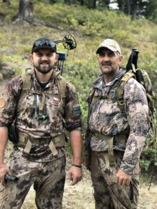 Joe McCarthy hunting with his son Cody McCarthy