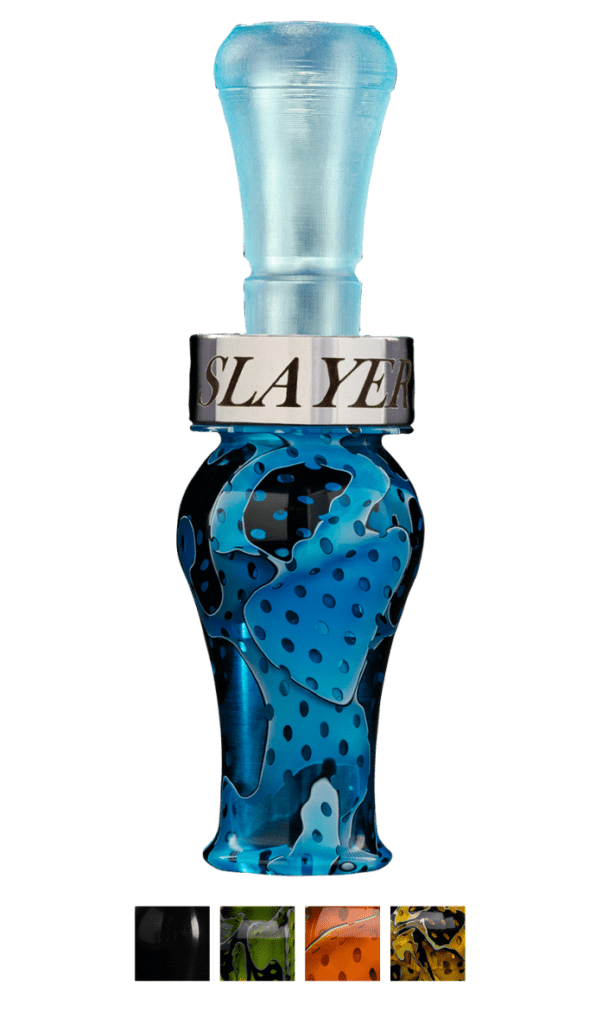 Slayer’s Ranger Single Reed Duck Call in Blue