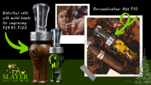 Custom duck calls and custom goose calls make the best gifts for hunters