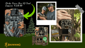 Browning's Strike Force Pro XD Trail Camera makes a great gift for the holidays