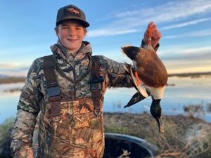 Youth hunting waterfowl, learn to call with Call the Wild